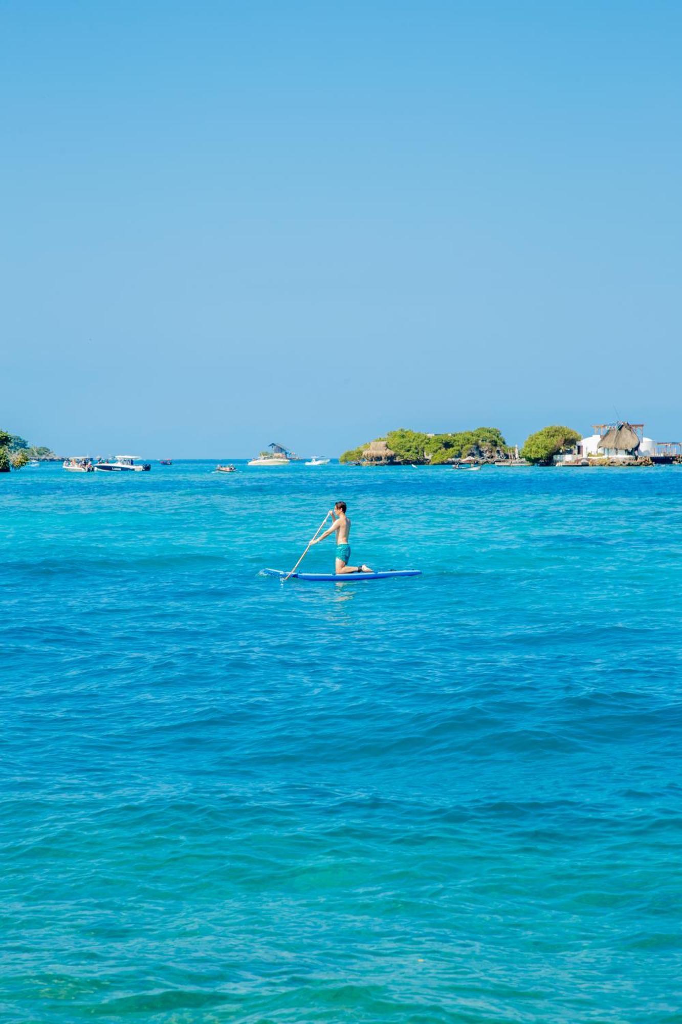 Hotel Isla Del Pirata Isla Grande Kültér fotó